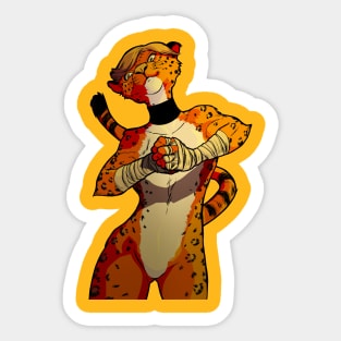 Cheetah Sticker